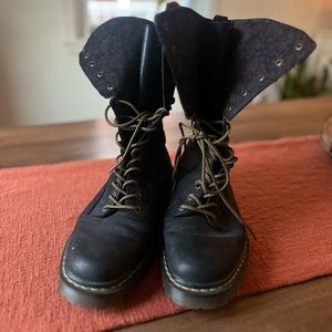 Doc Martens / Dr. Martens Lace-up Mid Calf Boot Women’s Size 12